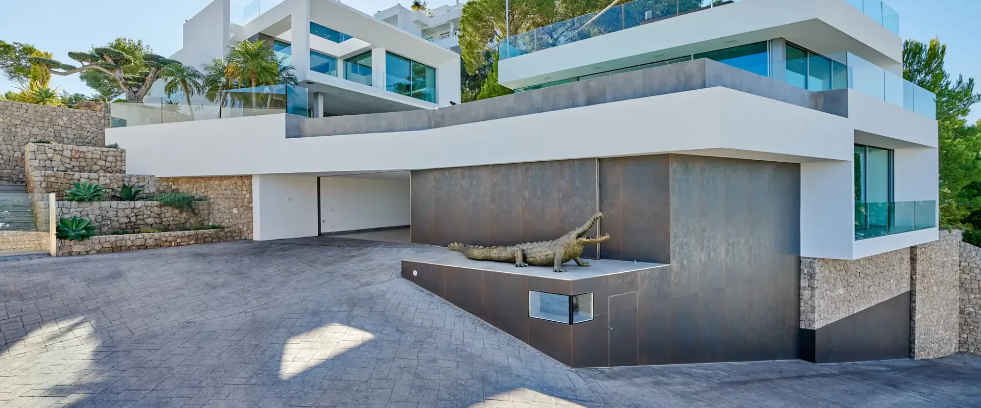 Unieke luxe moderne villa met spectaculair uitzicht in Santa Eulalia