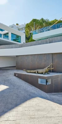 Villa moderna di lusso unica con vista spettacolare a Santa Eulalia