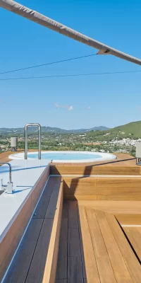 Villa moderna di lusso unica con vista spettacolare a Santa Eulalia