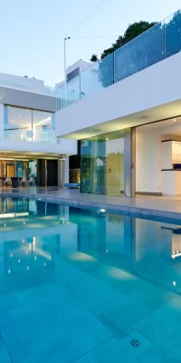 Villa moderna di lusso unica con vista spettacolare a Santa Eulalia