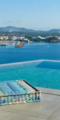 Villa moderna di lusso unica con vista spettacolare a Santa Eulalia