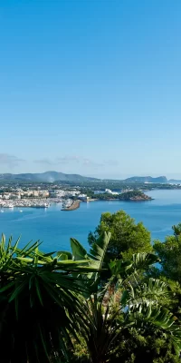 Villa moderna di lusso unica con vista spettacolare a Santa Eulalia