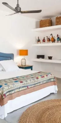 Moderne Finca in der Nähe von Santa Eulalia und Ibiza-Stadt mit Panoramablick auf das Meer