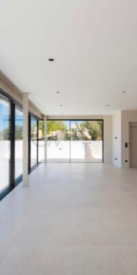 Luxurious modern villa in Cala Salada with panoramic sea views