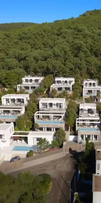 Complexe de villas de luxe au coeur de Santa Eulalia del Río