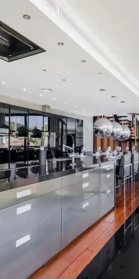 Moderne huis is gelegen in de populaire urbanisatie Can Furnet