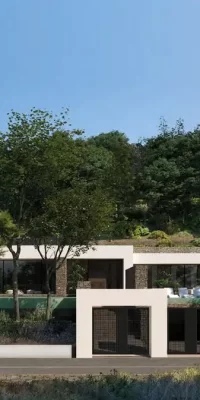 Vingt villas de luxe avec terrain de golf et vue sur la mer à Roca Llisa