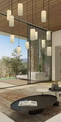 Vingt villas de luxe avec terrain de golf et vue sur la mer à Roca Llisa