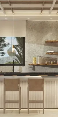 Vingt villas de luxe avec terrain de golf et vue sur la mer à Roca Llisa