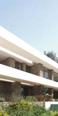 Vingt villas de luxe avec terrain de golf et vue sur la mer à Roca Llisa