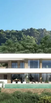 Vingt villas de luxe avec terrain de golf et vue sur la mer à Roca Llisa
