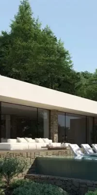 Vingt villas de luxe avec terrain de golf et vue sur la mer à Roca Llisa