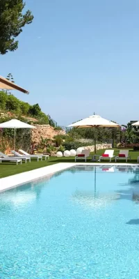 Villa ultramoderna con 7 camere da letto e guest house a Can Pep Simo Talamanca