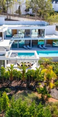 Meravigliosa villa con 5 camere da letto con vista sul mare e sul tramonto