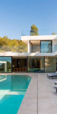 Meravigliosa villa con 5 camere da letto con vista sul mare e sul tramonto