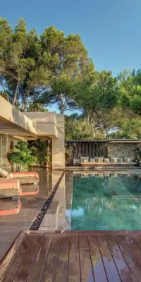 Villa en première ligne avec vue captivante sur le coucher du soleil