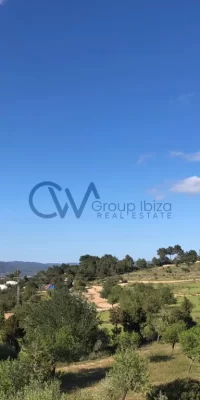 Terreno eccezionale per due lussuose ville con vista panoramica sul mare e tramonto a Cala Tarida