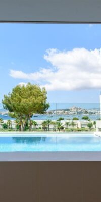 Prachtig appartement met panoramisch uitzicht in Es Pouet, Talamanca, Ibiza