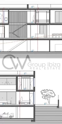 Terreno urbano di prima qualità con progetto pronto per la costruzione vicino alle spiagge di Cala Mastella e Cala Llenya in vendita