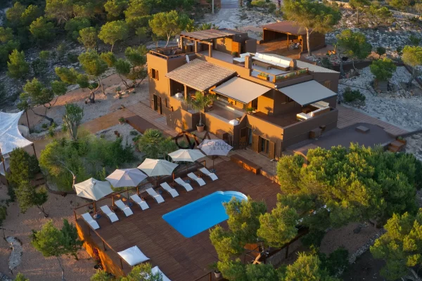 Magnifique villa avec vue imprenable sur la mer à Formentera