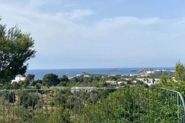 Charmante villa rustique avec vue spectaculaire sur la mer et licence de location touristique
