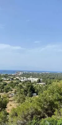 Charmante villa rustique avec vue spectaculaire sur la mer et licence de location touristique