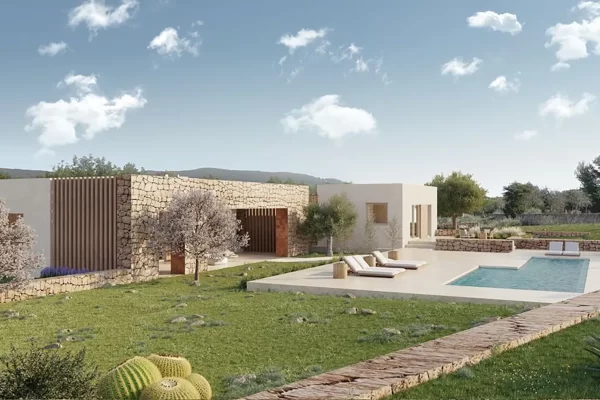 Uitgestrekt plattelands- en boseigendom van 40.000 m² te koop in Sant Rafael