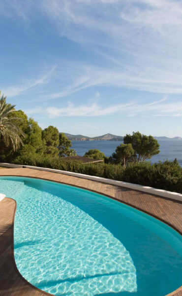 Villa de luxe à Es Cubells avec permis de location