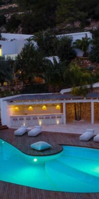 Villa de luxe à Es Cubells avec permis de location