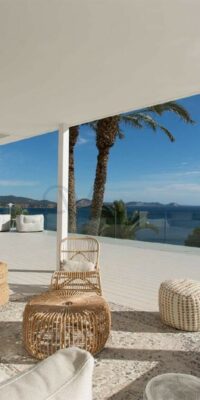 Villa de luxe à Es Cubells avec permis de location