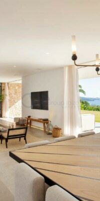 Villa de luxe à Es Cubells avec permis de location