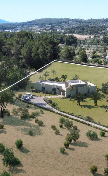 Beautiful Ibiza style villa under construction