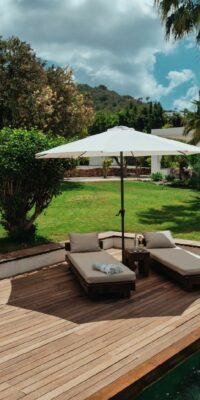 Villa moderna con vista spettacolare a Ibiza