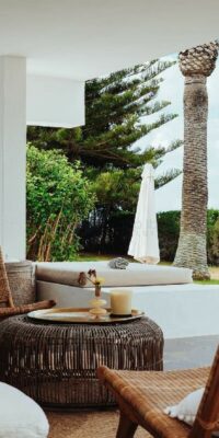 Villa moderna con vista spettacolare a Ibiza