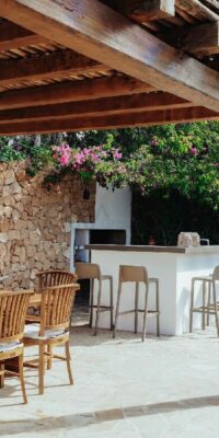 Villa moderna con vista spettacolare a Ibiza