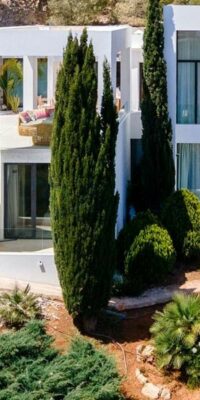 Superbe villa de style moderne avec vue sur la mer