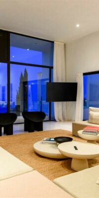 Superbe villa de style moderne avec vue sur la mer