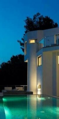 Villa con vista panoramica sul mare e su Dalt Vila