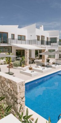 Villa con 4 camere da letto a Sa Carroca, vicino alla città di Ibiza