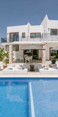 Villa con 4 camere da letto a Sa Carroca, vicino alla città di Ibiza