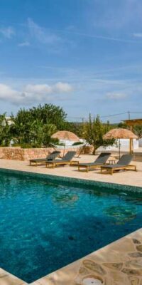 Bohemian Chic Villa with Guesthouse in Sant Jordi