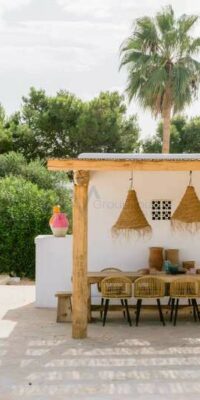 Bohemian Chic Villa with Guesthouse in Sant Jordi