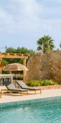Bohemian Chic Villa with Guesthouse in Sant Jordi