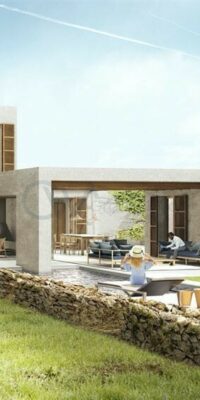 Land with licence in Formentera with beautiful house