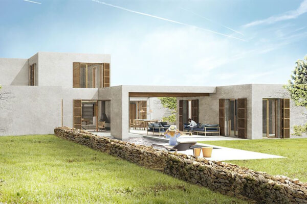 Terreno con licencia en Formentera con preciosa casa