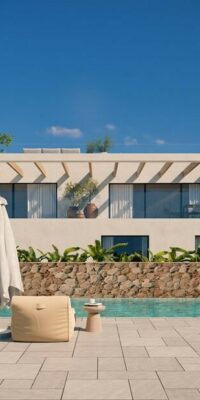 Nuevo proyecto de 4 villas situado en Talamanca, Ibiza