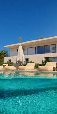 Nuevo proyecto de 4 villas situado en Talamanca, Ibiza