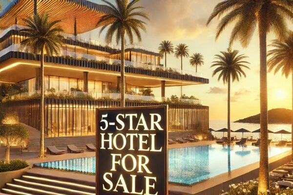 Exclusive 5-Star Beachfront Hotel for Sale in Ibiza
