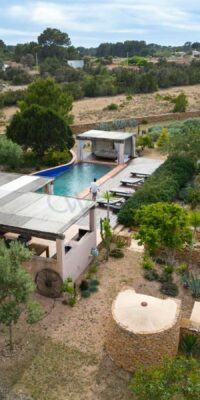 Domaine exclusif avec licence touristique et intimité à Formentera