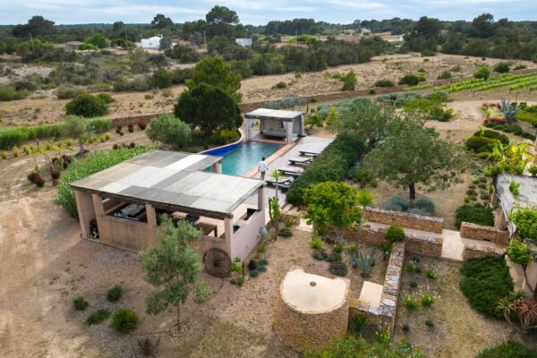 Domaine exclusif avec licence touristique et intimité à Formentera